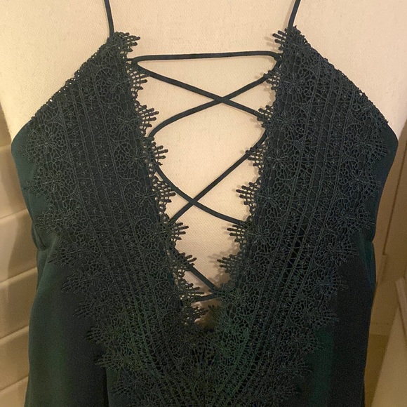 NEW HUNTER GREEN WAYF / Where Are You Friend Camisole - Picture 2 of 7